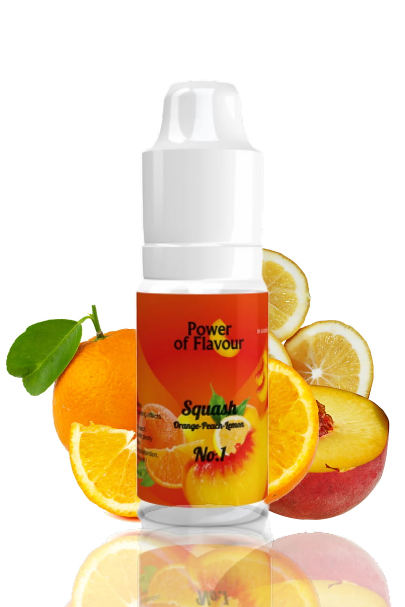 10 ml Power of Flavour - No. 1 (Pomaranč, broskyňa, citrón)