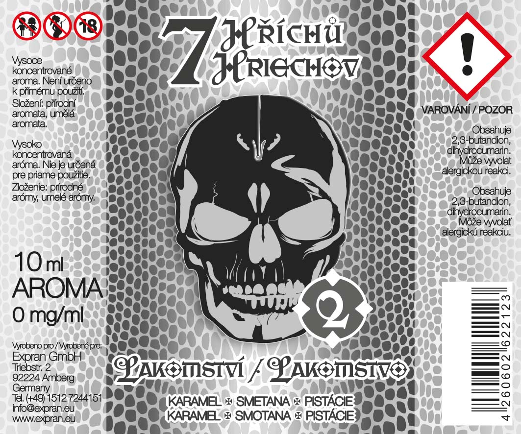 7 Hriechov - 6 Hnev