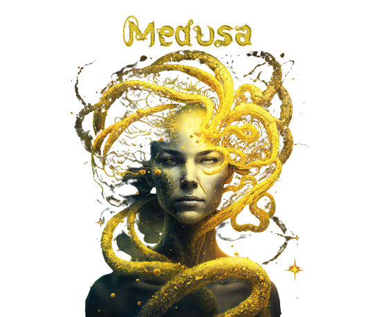 Medusa 10ml/60ml  - Mango Banana Strawberry