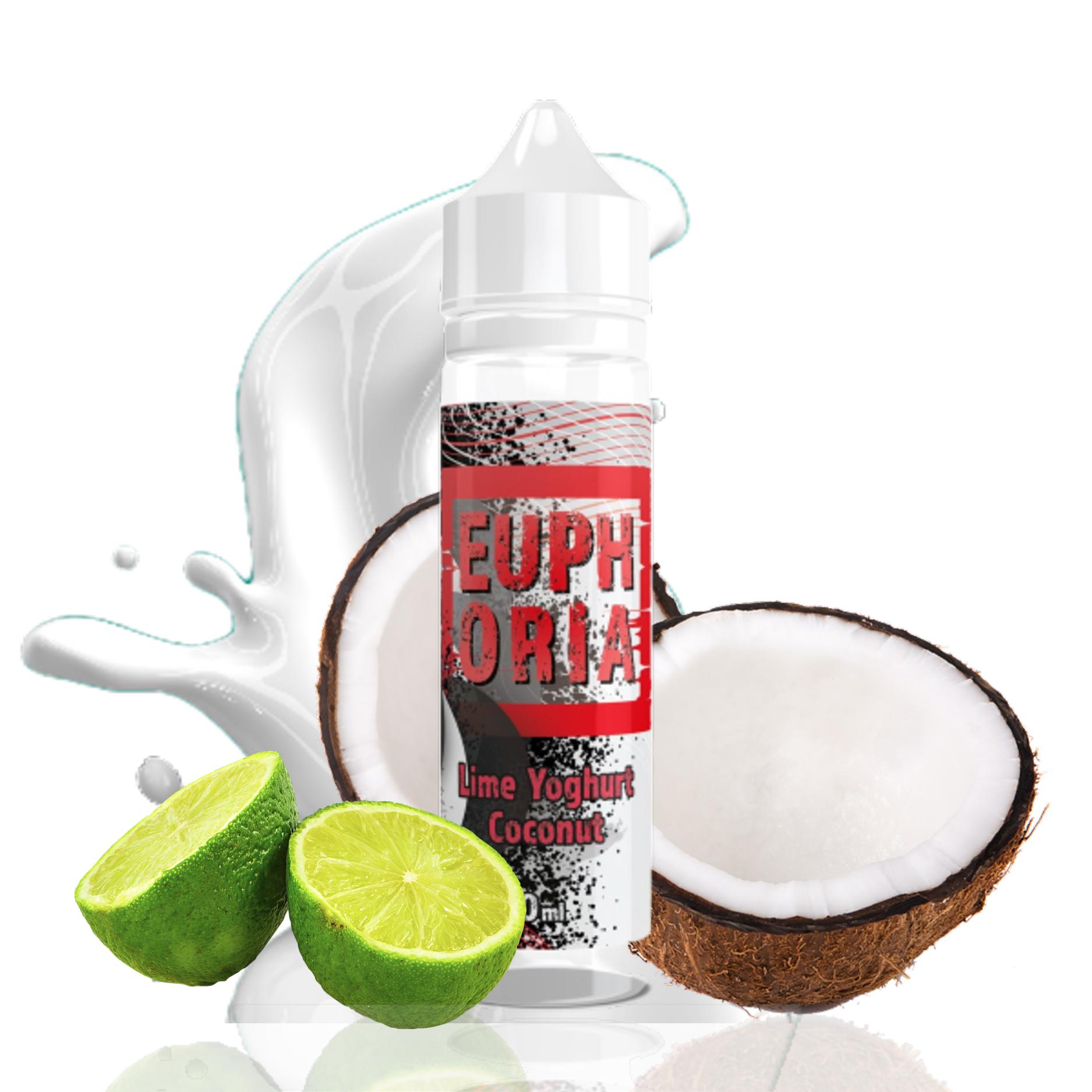 10 ml Euphoria - Lime Yoghurt Coconut (Shake & Vape) ITV