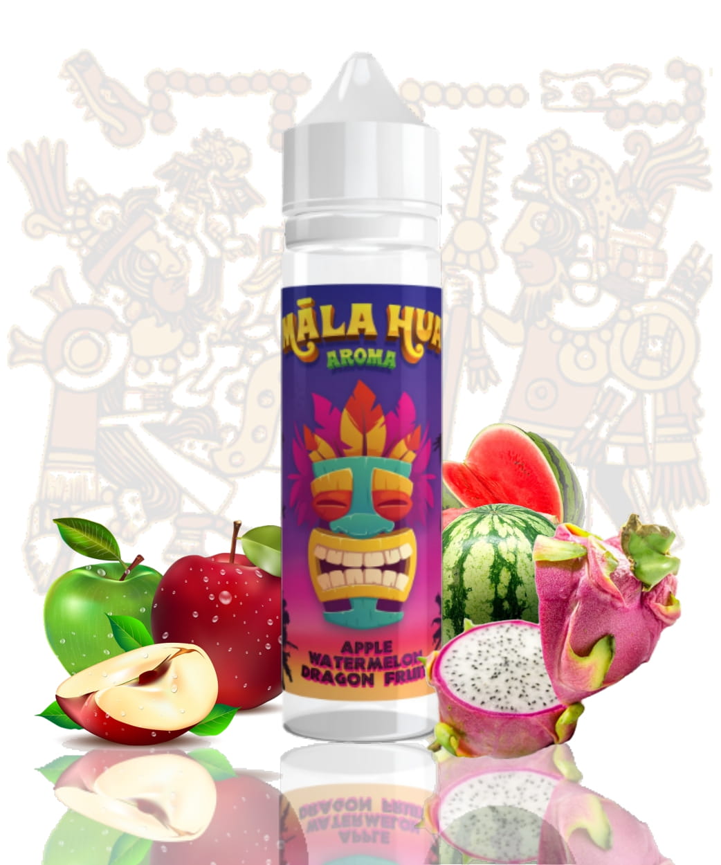 ITV 10 ml Mala Hua - Apple Watermelon Dragonfruit (Shake & Vape)