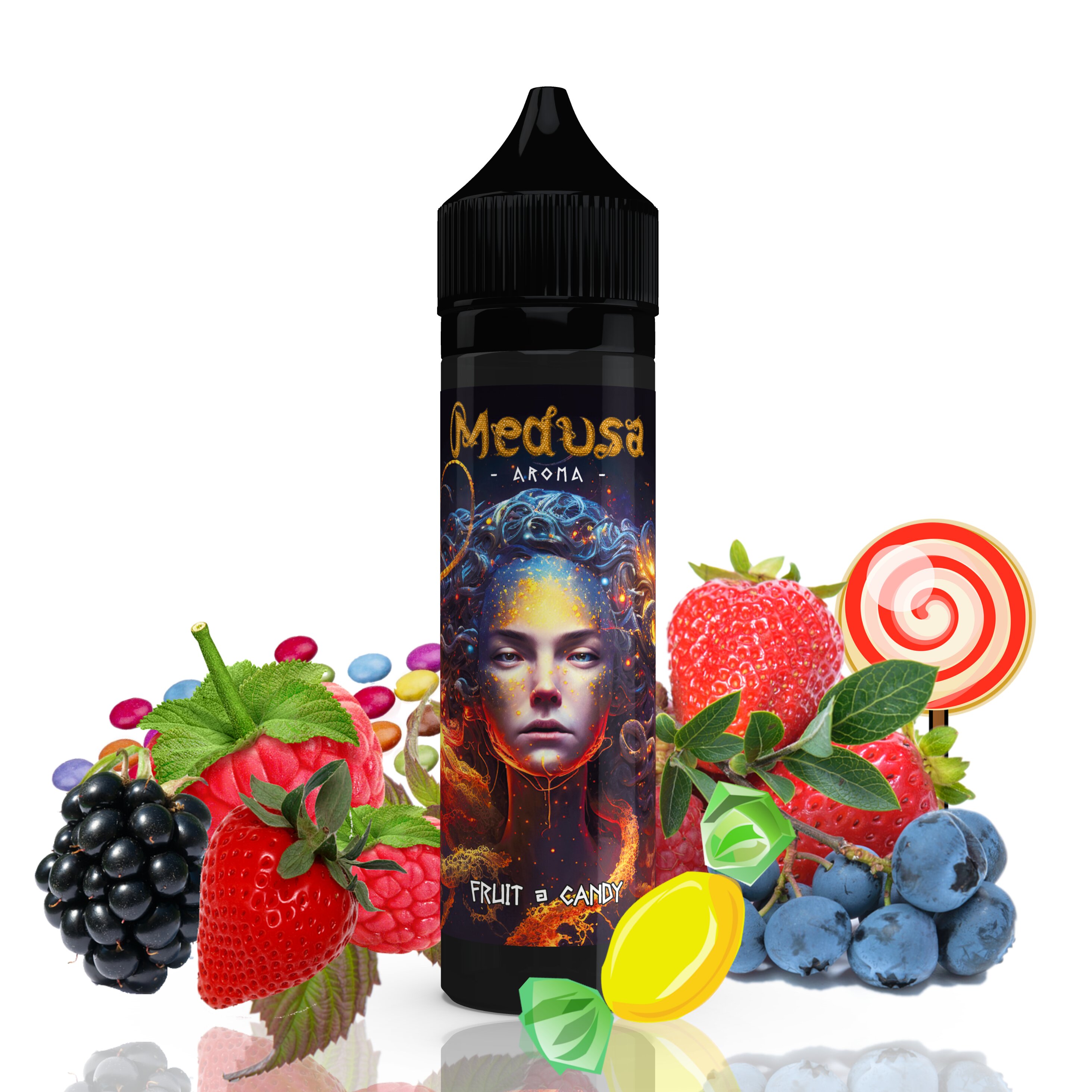 10 ml Medusa - Fruit Candy (Shake & Vape)