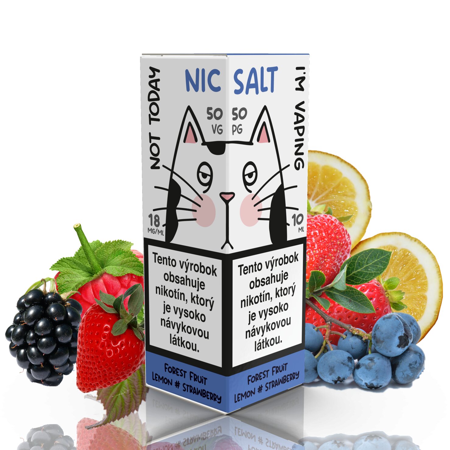 10 ml Not Today Salt - Forest Fruit Lemon Strawberry 18 mg/ml 