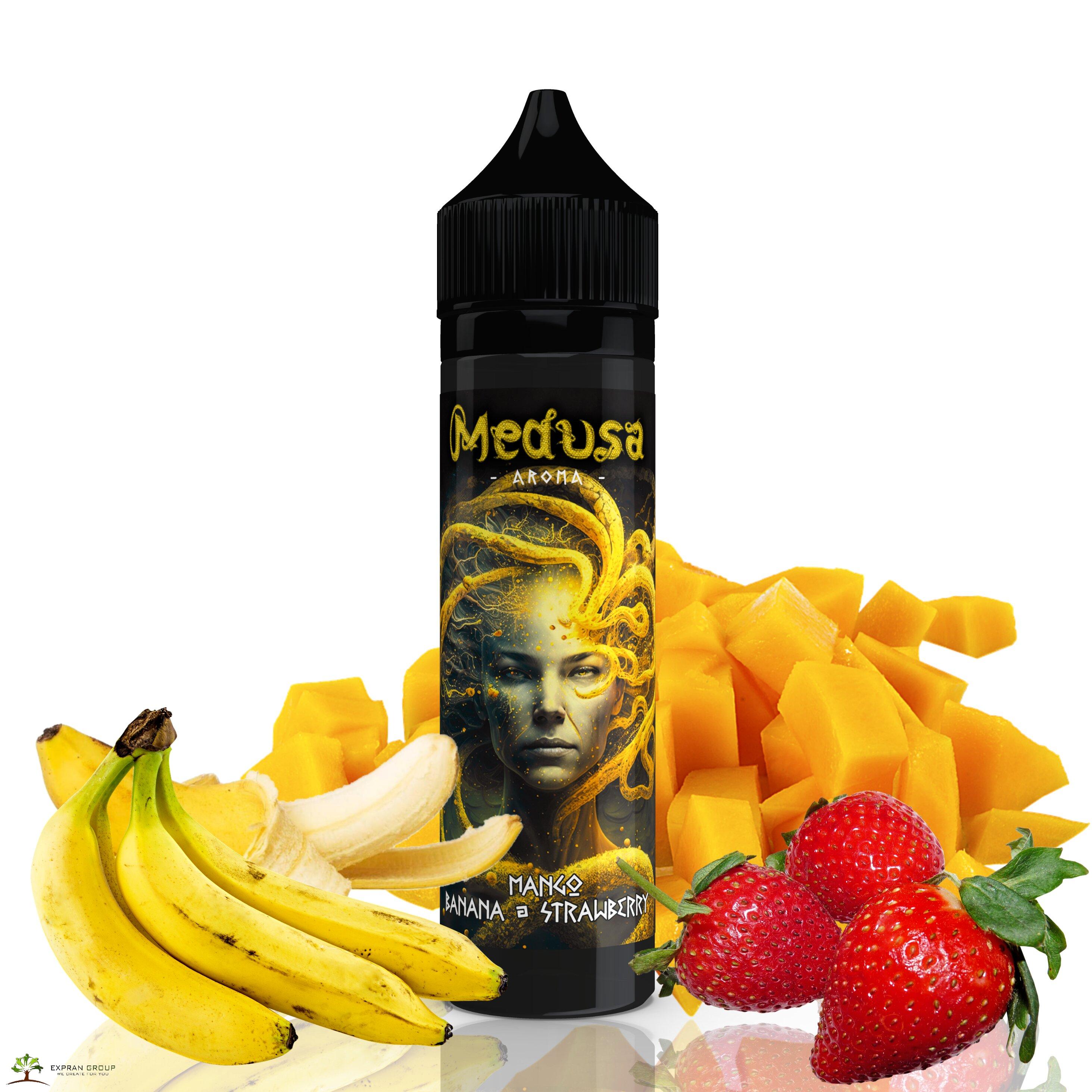 10 ml Medusa - Mango Banana Strawberry (Shake & Vape)