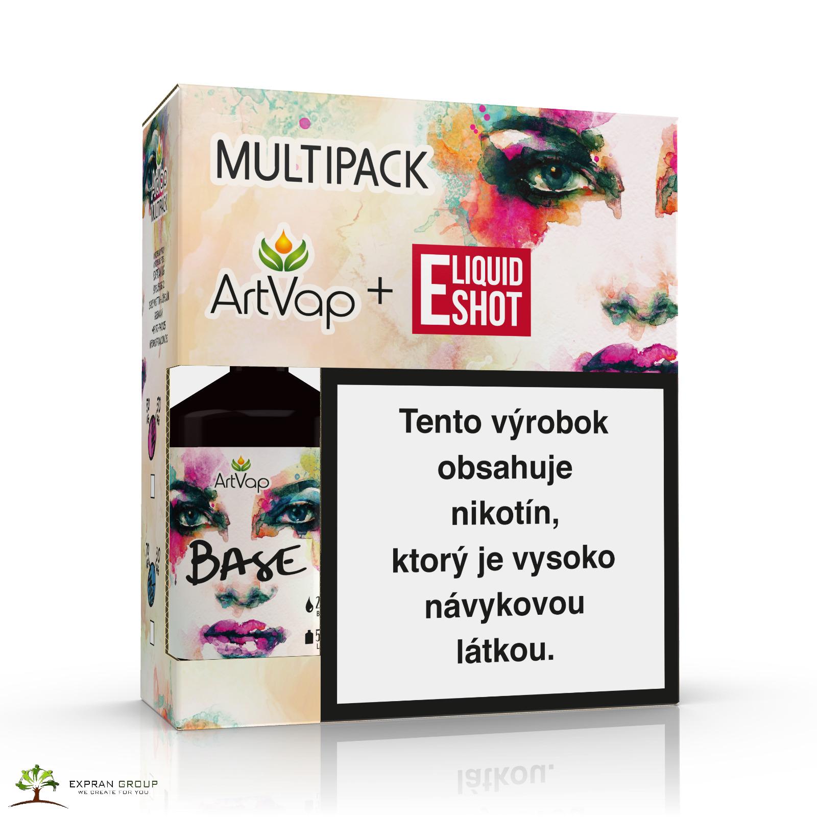 Multipack 500 ml 30PG/70VG 4 mg/ml