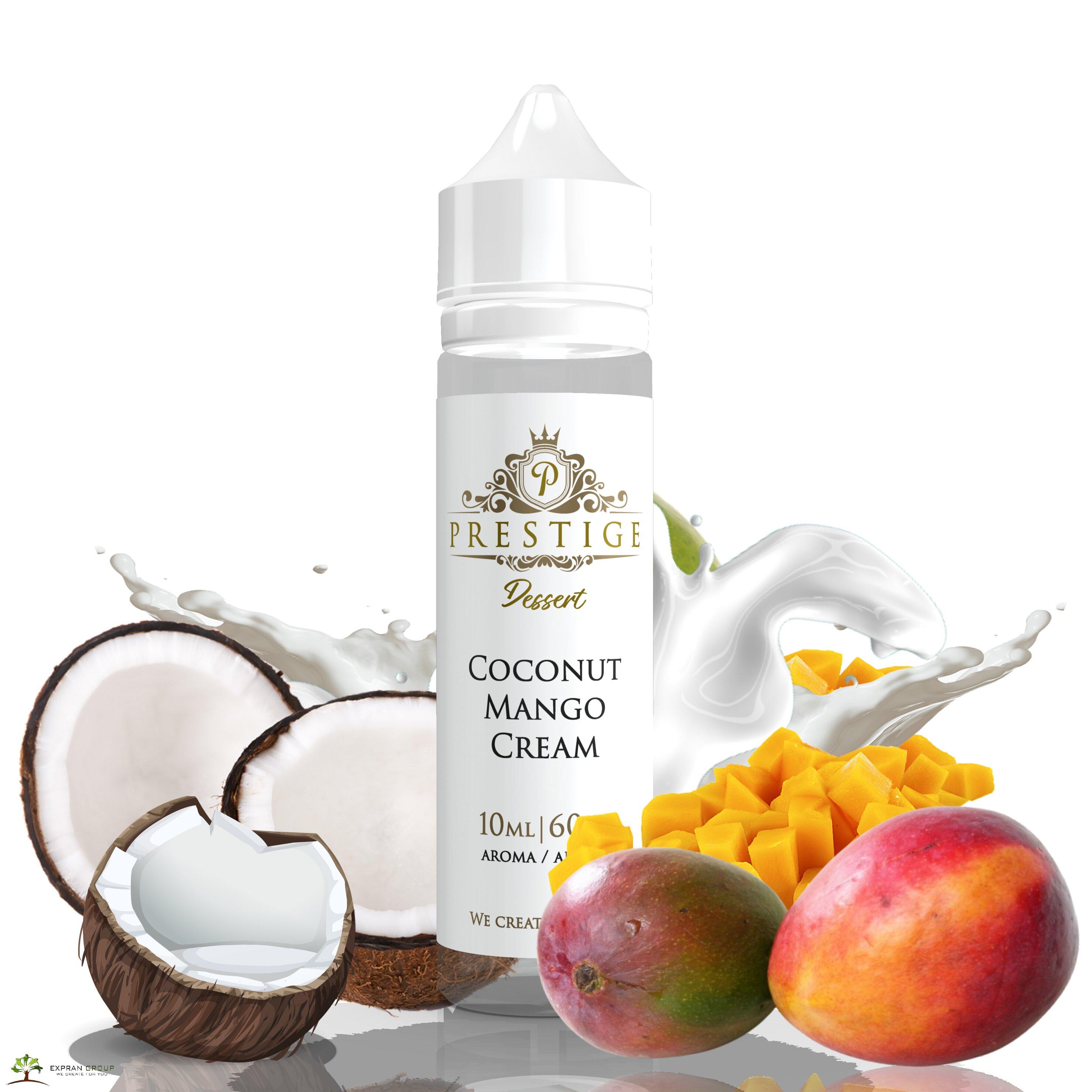 10 ml Prestige Dessert - Coconut Mango Cream (Shake & Vape)