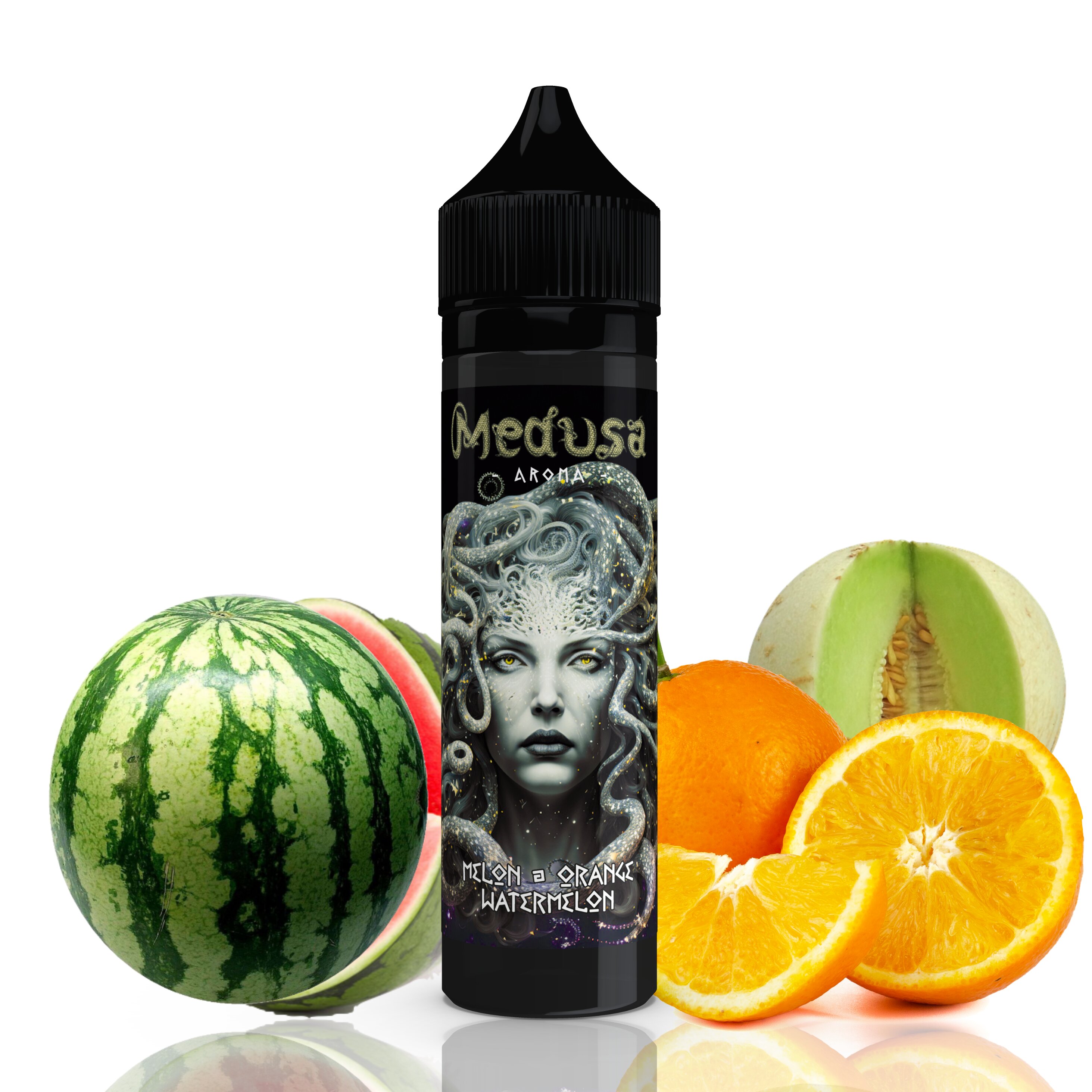10 ml Medusa - Melon Orange Watermelon (Shake & Vape)