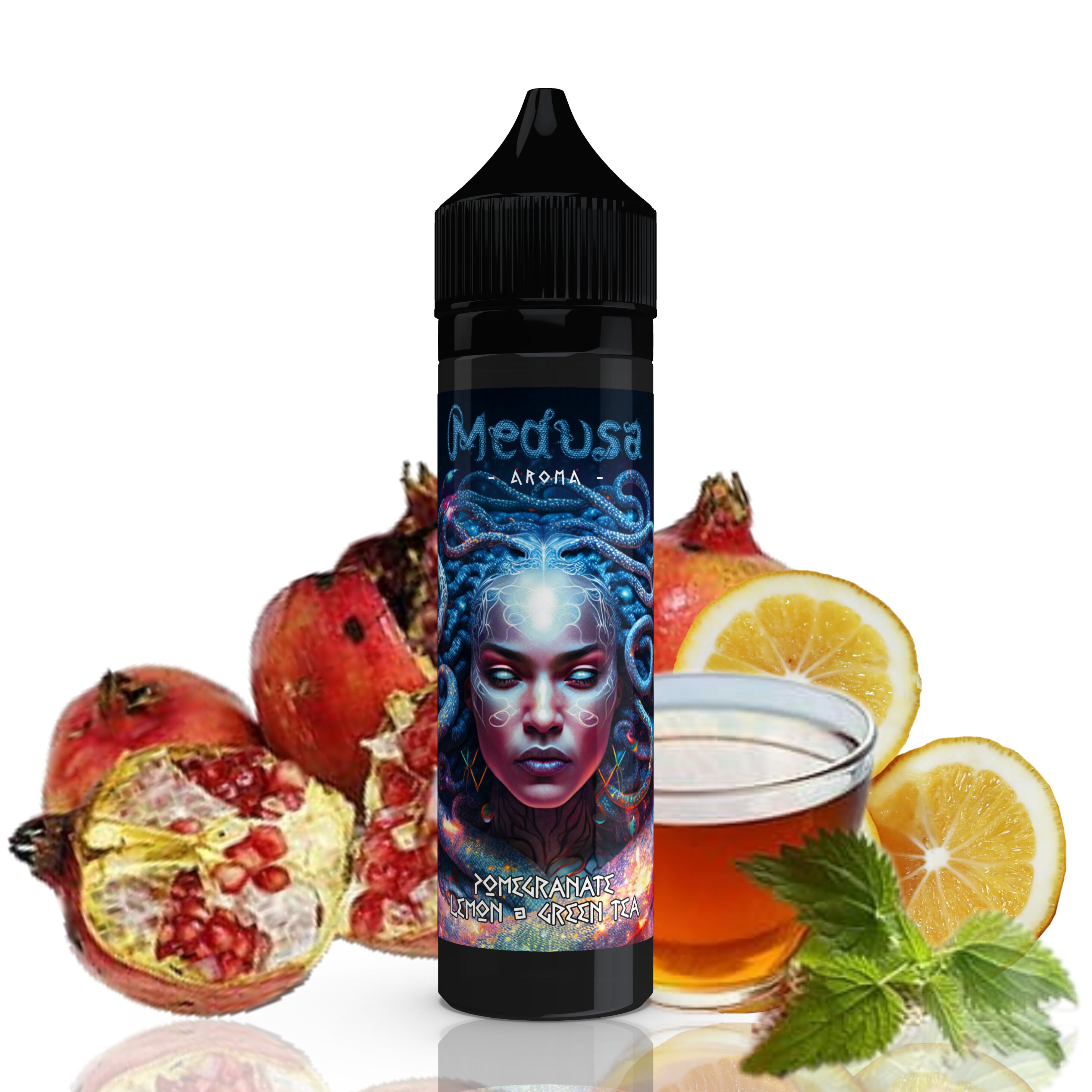 10 ml Medusa - Pomegranate Lemon Green Tea (Shake & Vape)