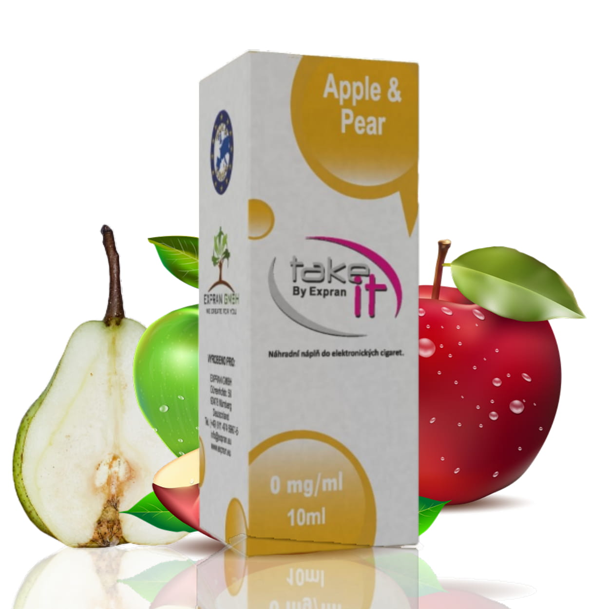10 ml Take It - Apple & Pear 0 mg/ml