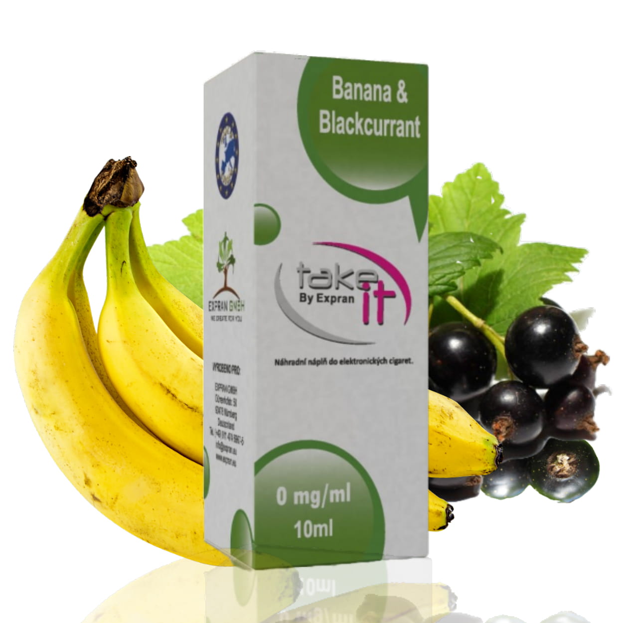 10 ml Take It - Banana & Blackcurrant 3 mg/ml