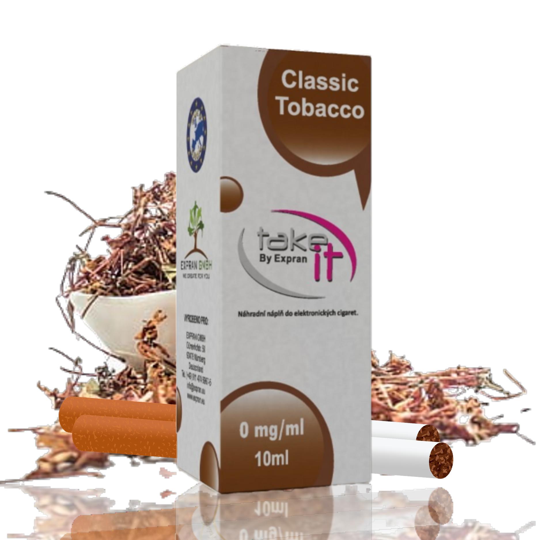 10 ml Take It - Classic Tobacco 18 mg/ml