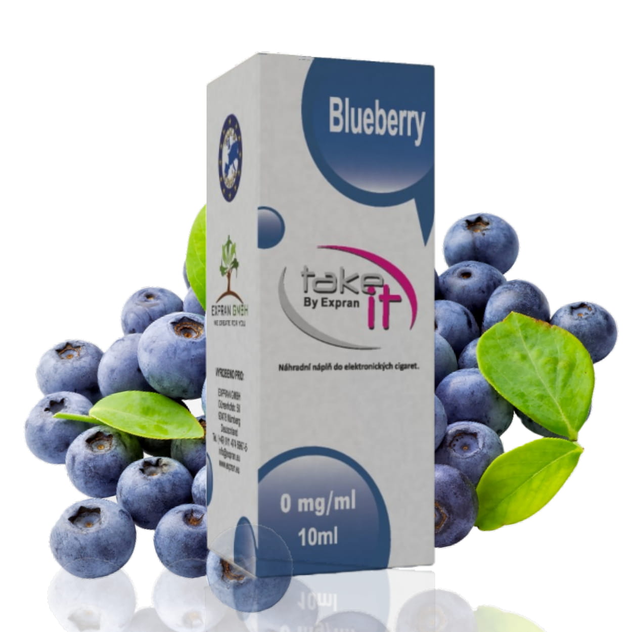 10 ml Take It - Blueberry 0 mg/ml