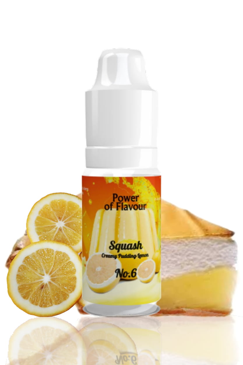 10 ml Power of Flavour - No. 6 (Smotanový puding, citrón)