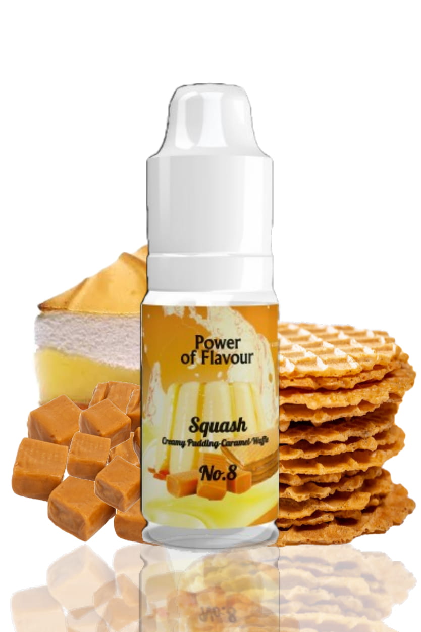 10 ml Power of Flavour - No. 8 (Krémový puding, karamel, vafle)