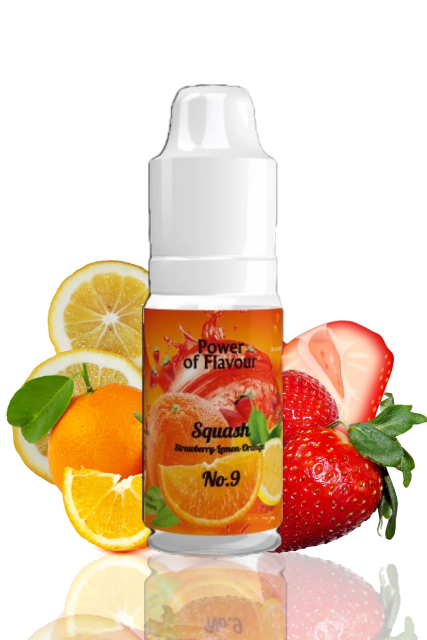 10 ml Power of Flavour - No. 9 (Jahody, citrón, pomaranč)