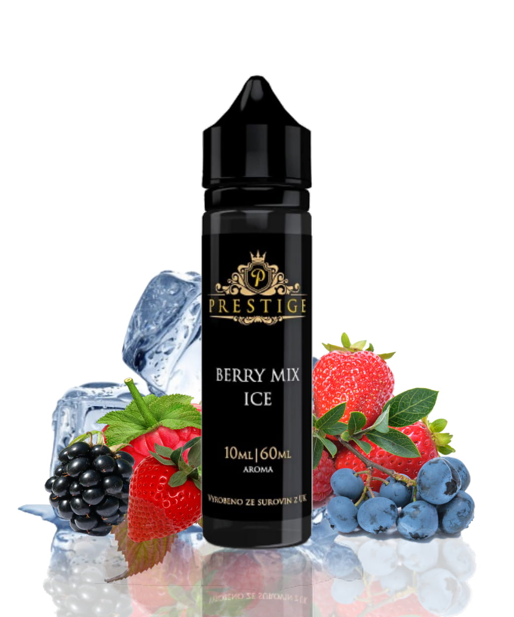 10 ml Prestige - Berry Mix Ice (Shake & Vape)