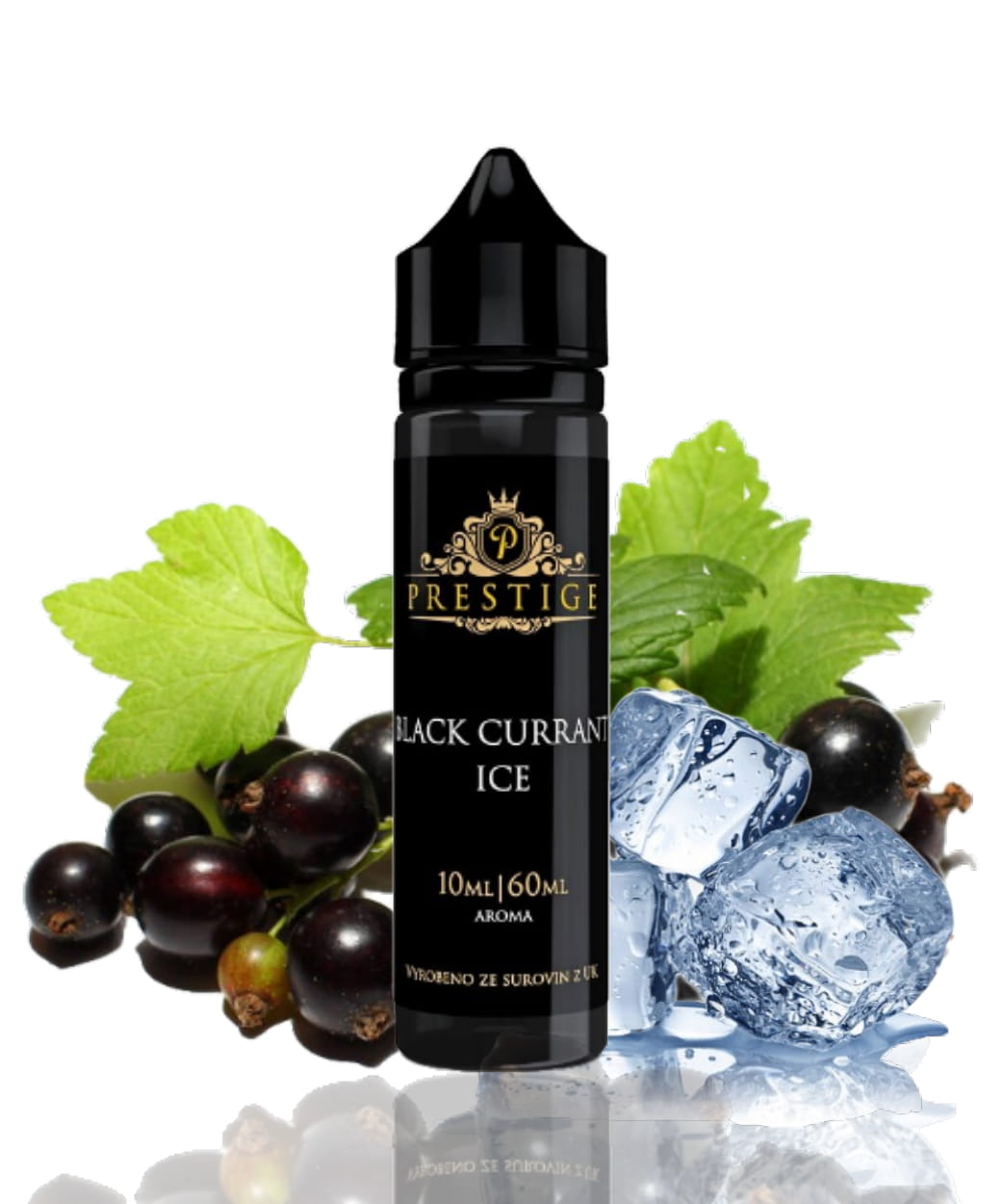 10 ml Prestige - Black Currant Ice (Shake & Vape)