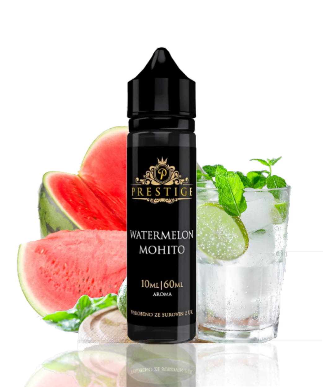 10 ml Prestige - Watermelon Mohito (Shake & Vape)