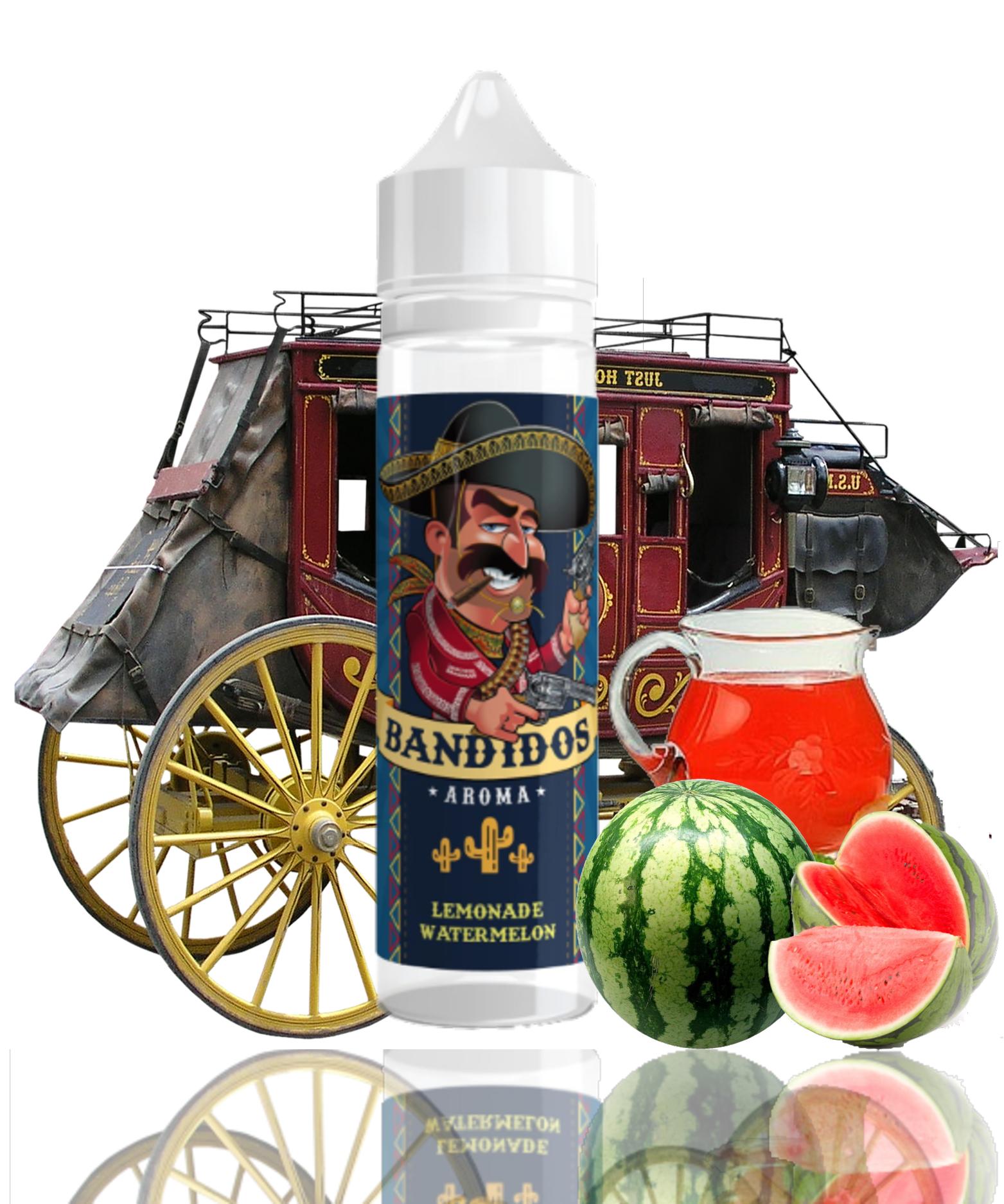 10 ml Bandidos - Watermelon Lemonade (Shake & Vape)