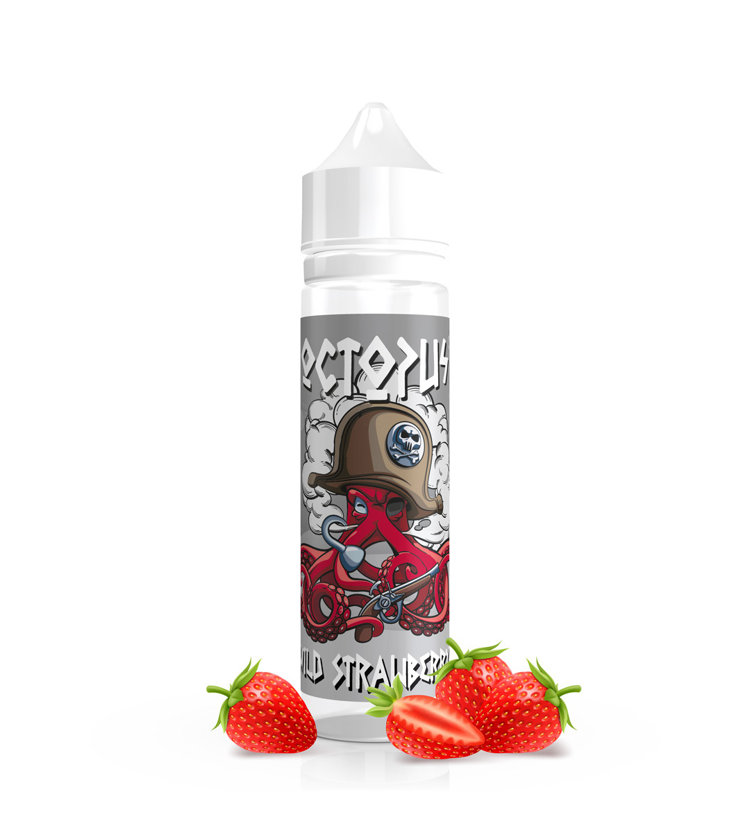 10 ml Octopus - Wild Strawberry (Shake & Vape)